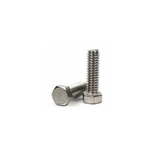 Newport Fasteners #8-32 x 3/8 in Hex Hex Machine Screw, Plain 18-8 Stainless Steel, 100 PK 223621-PR-100 - main